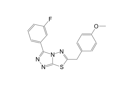 [1,2,4]triazolo[3,4-b][1,3,4]thiadiazole, 3-(3-fluorophenyl)-6-[(4-methoxyphenyl)methyl]-