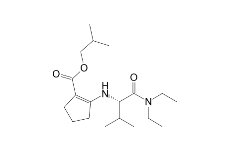 N-(2-Isobutoxycarbonyl-1-cyclopentenyl)-L-valine diethylamide
