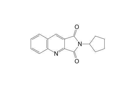 2-Cyclopentyl-1H-pyrrolo[3,4-b]quinoline-1,3(2H)-dione