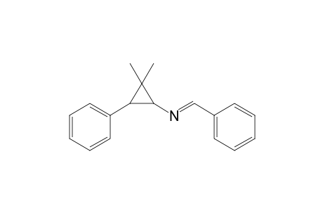(E)-1,1-Dimethyl-N-benzylidene-3-phenyl-2-cyclopropylamine
