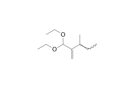 3-methyl-2-methylene-3-pentenal, diethyl acetal