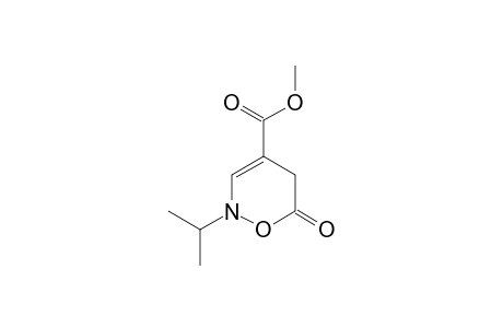 METHYL-2-N-ISOPROPYL-6-OXO-5,6-DIHYDRO-2H-1,2-OXAZINE-4-CARBOXYLATE