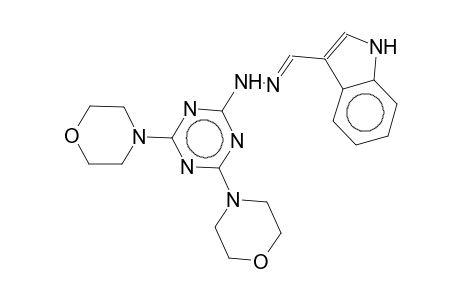 2,4-dimorpholino-6-(benzopyrrol-3-ylmethylydenehydrazino)-1,3,5-triazine