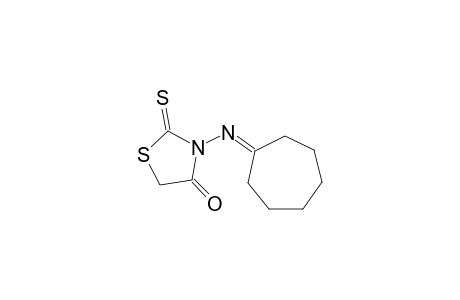 4-thiazolidinone, 3-(cycloheptylideneamino)-2-thioxo-