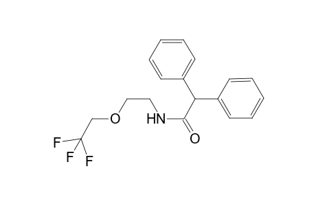 2,2-Diphenyl-N-[2-(2,2,2-trifluoroethoxy)ethyl]acetamide