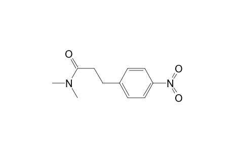 N,N-Dimethyl-p-nitrobenzepropanamide