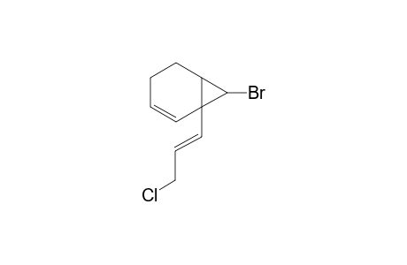 exo-7-bromo-1-)trans-3-chloro-1-propenyl)bicyclo[4.1.0]hept-2-ene