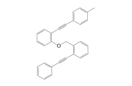 1-(Phenylethynyl)-2-((2-(p-tolylethynyl)phenoxy)methyl)benzene