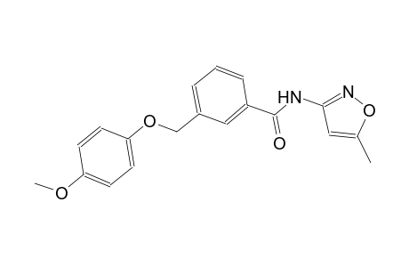 3-[(4-methoxyphenoxy)methyl]-N-(5-methyl-3-isoxazolyl)benzamide
