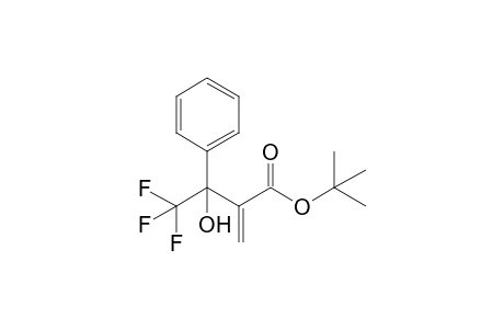 2-(2,2,2-Trifluoro-1-hydroxy-1-phenylethyl)acrylic acid tert-Butyl ester