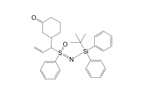 3-[1'-(N-t-Butyldiphenylsilyl-S-phenylsulfonimidoyl)-2'-propenyl]cyclohexanone isomer