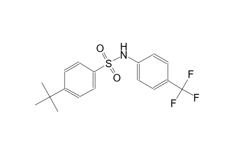 4-tert-butyl-N-[4-(trifluoromethyl)phenyl]benzenesulfonamide