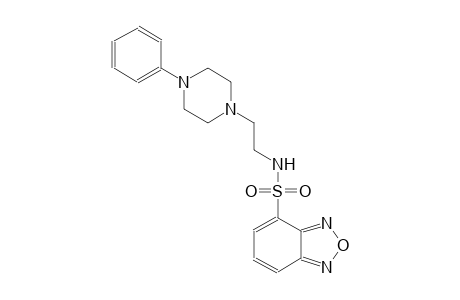 2,1,3-benzoxadiazole-4-sulfonamide, N-[2-(4-phenyl-1-piperazinyl)ethyl]-