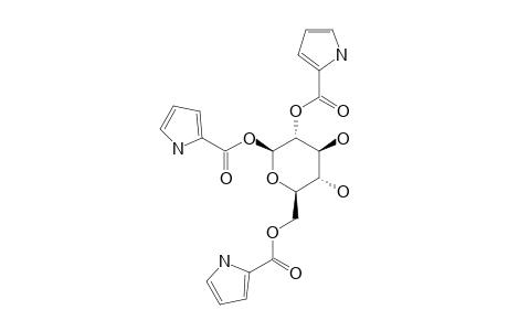 BETA-D-GLUCOPYRANOSE-1,2,6-TRIS-(PYRROLE-2-CARBOXYLATE);BUPRESTIN-A