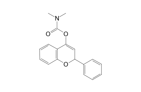2-Phenyl-2H-chromen-4-yl dimethylcarbamate