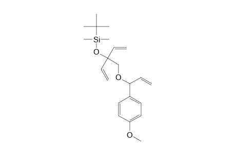 tert-Butyl-{1-[1-(4-methoxyphenyl)alloxymethyl]-1-vinylallyloxy}dimethylsilane