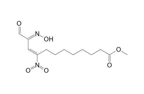 Methyl (9E,11E)-9-Nitro-11-oximino-12-oxododec-9-enoate