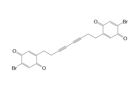 2-Bromanyl-5-[8-[4-bromanyl-3,6-bis(oxidanylidene)cyclohexa-1,4-dien-1-yl]octa-3,5-diynyl]cyclohexa-2,5-diene-1,4-dione