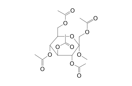 Methyl pentaacetyl-.alpha.-D-gluco-heptuloside