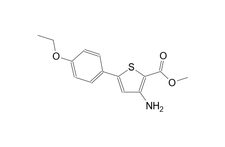 2-thiophenecarboxylic acid, 3-amino-5-(4-ethoxyphenyl)-, methylester