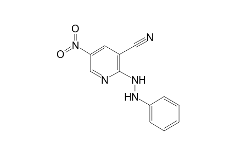 Pyridine-3-carbonitrile, 2-(N2-phenylhydrazino)-5-nitro-