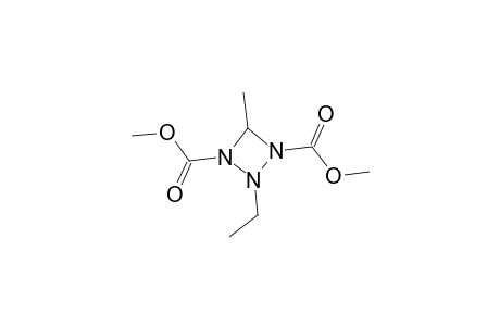 Dimethyl 2-ethyl-4-methyl-1,3-triazetidinedicarboxylate