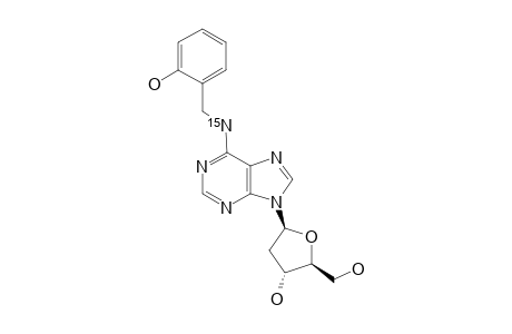 N6-[(1-HYDROXY-2-METHYLENE)-PHENYL]-[6-(15)N]-DEOXYADENOSINE