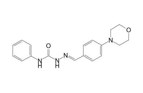 1-[(E)-(4-morpholin-4-ylphenyl)methylideneamino]-3-phenyl-urea