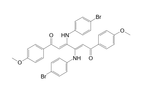 1,6-Di(4-methoxyphenyl)-3,4-di(4-bromophenylamino)hexa-2,4-diene-1,6-dione