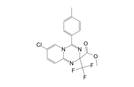 7-Chloro-4-p-tolyl-2-trifluoromethyl-2H-pyrido[1,2-a][1,3,5]triazine-2-carboxylic acid methyl ester