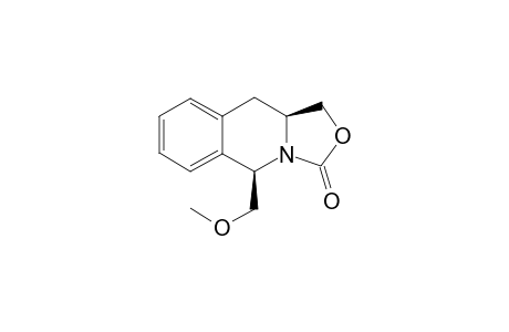 (5R,10aS)-5-(Methoxymethyl)-1,5,10,10a-tetrahydro[1,3]oxozolo[3,4-b]isoquinolin-3-one