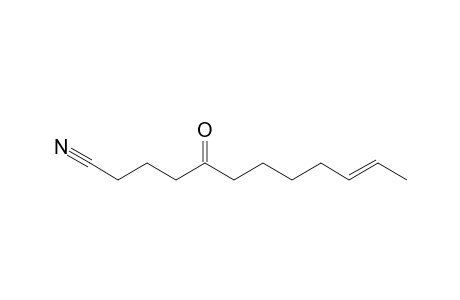 5-Oxo-10-dodecenenitrile