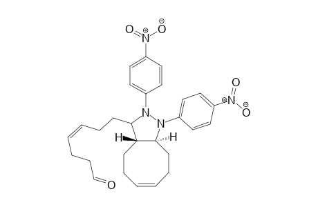 (4Z)-7-[1,2-Bis(4-nitrophenyl)-2,3,3a,4,5,8,9,9a-octahydro-1H-trans-cyclooctapyrazol-3-yl]-4-heptenal