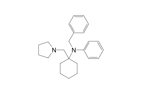 N-BENZYL-N-[1-[(PYRROLIDIN-1-YL)-METHYL]-CYCLOHEXYL]-BENZENAMINE