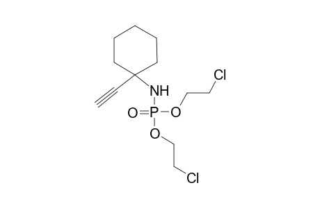 bis(2-chloroethyl) 1-ethynylcyclohexylamidophosphate