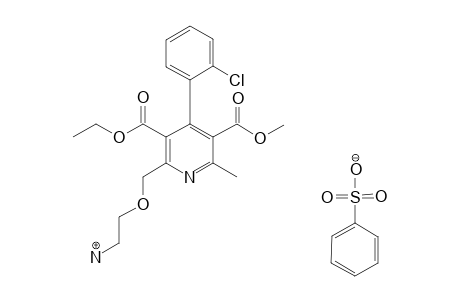 IMPURITY-III;3-ETHYL-5-METHYL-2-(2-AMINOETHOXYMETHYL)-4-(2-CHLOROPHENYL)-6-METHYL-3,5-PYRIDINEDICARBOXYLATE-SALT