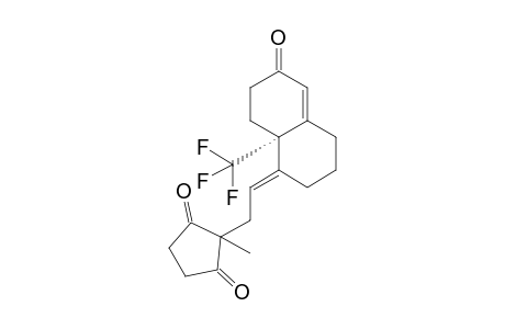 19,19,19-Trifluoro-8,14-secoandrosta-4,9(11)-diene-3,14,17-trione