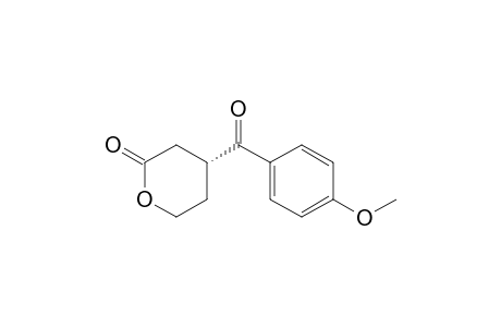 (4R)-4-(4-Methoxybenzoyl)tetrahydropyran-2-one