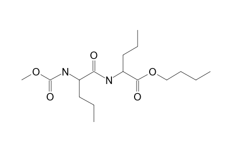 L-Norvalyl-L-norvaline, N-methoxycarbonyl-, butyl ester