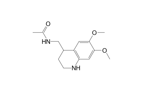 N-[(6,7-dimethoxy-1,2,3,4-tetrahydroquinolin-4-yl)methyl]acetamide