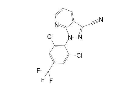 1-(2,6-Dichloro-4-(trifluoromethyl)phenyl)-1H-pyrazolo[3,4-b]pyridine-3-carbonitrile