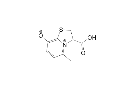 Thiazolo[3,2-a]pyridinium, 3-carboxy-2,3-dihydro-8-hydroxy-5-methyl-, hydroxide, inner salt