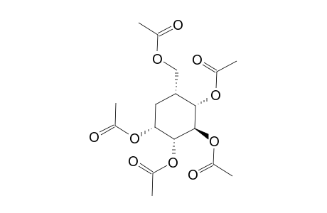 Acetic acid (1R,2R,3R,5R,6S)-2,3,6-triacetoxy-5-acetoxymethyl-cyclohexyl ester