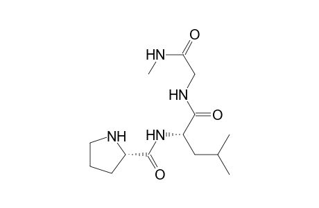 Glycinamide, L-prolyl-L-leucyl-N-methyl-