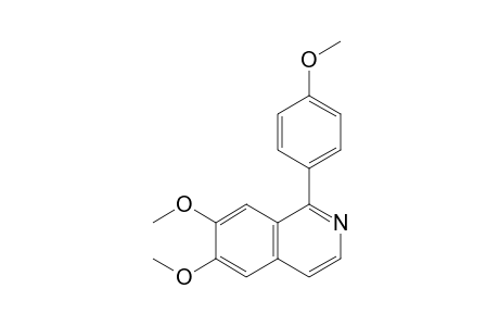 6,7-Dimethoxy-1-(4-methoxyphenyl)isoquinoline