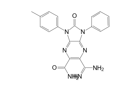 6-carbamimidoyl-2-oxo-1-phenyl-3-p-tolyl-2,3-dihydro-1H-imidazo[4,5-b]pyrazine-5-carboxamide