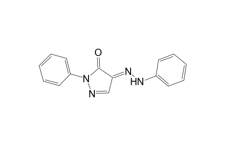 1H-Pyrazole-4,5-dione, 1-phenyl-, 4-(phenylhydrazone)