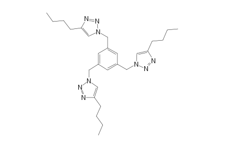 1,3,5-Tris((4-butyl-1H-1,2,3-triazol-1-yl)methyl)benzene