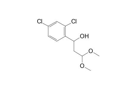 Benzenemethanol, 2,4-dichloro-alpha-(2,2-dimethoxyethyl)-
