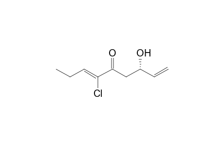 (3S,6Z)-6-Chloro-3-hydroxynona-1,6-dien-5-one